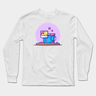 Brush And Paint Long Sleeve T-Shirt